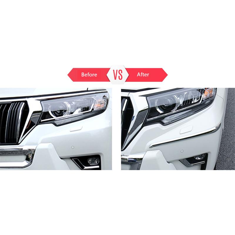 爆買 KUTOOK ランドクルーザープラド150系 バンパーコーナーカバー