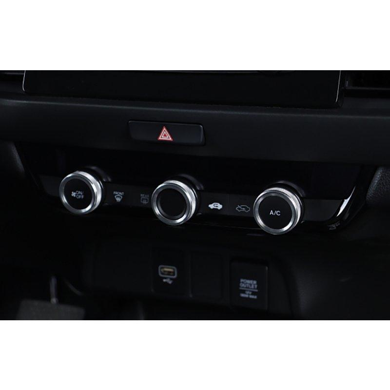 KUTOOK 新型ヴェゼル エアコンダイヤルカバー ヴェゼルRV系 ヴェゼル