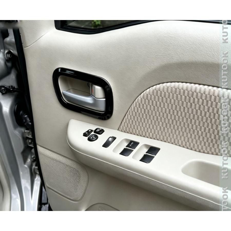 エブリィワゴン【3BA-DA18W】　PZターボスペシャル　ドアハンドルセット KUTOOK 新型エブリイワゴン ドアハンドルプロテクター エブリイワゴン