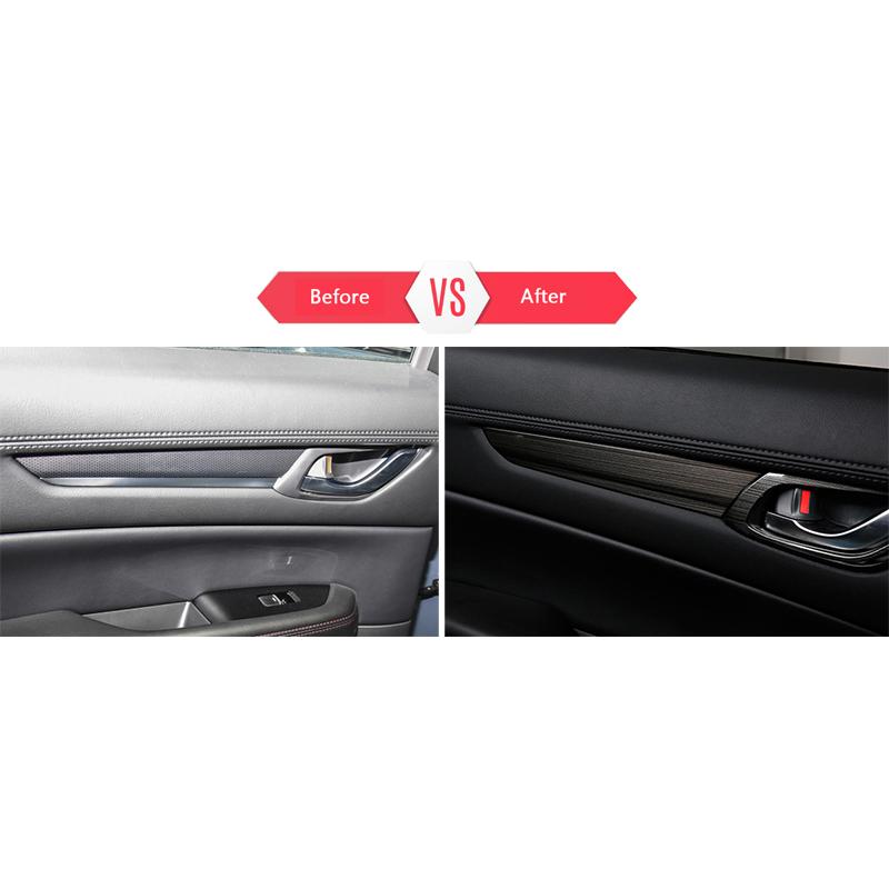 KUTOOK 新型CX-5 ドアハンドルカバー kf系 CX5 カスタム パーツ