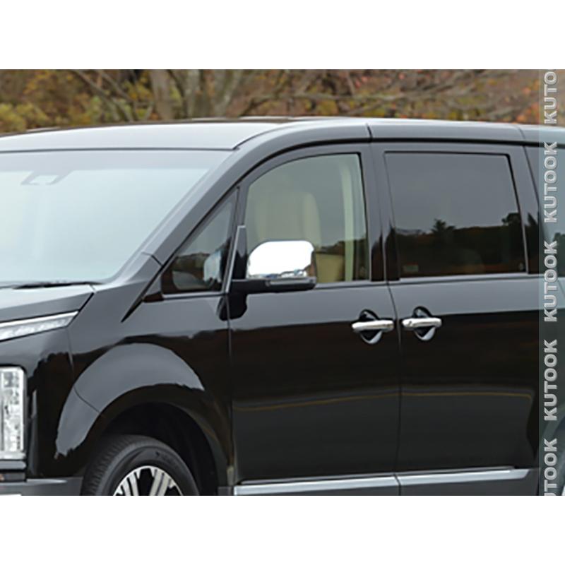KUTOOK デリカD5 ドアミラーカバー DELICA D：5 CV1W 後期型 パーツ