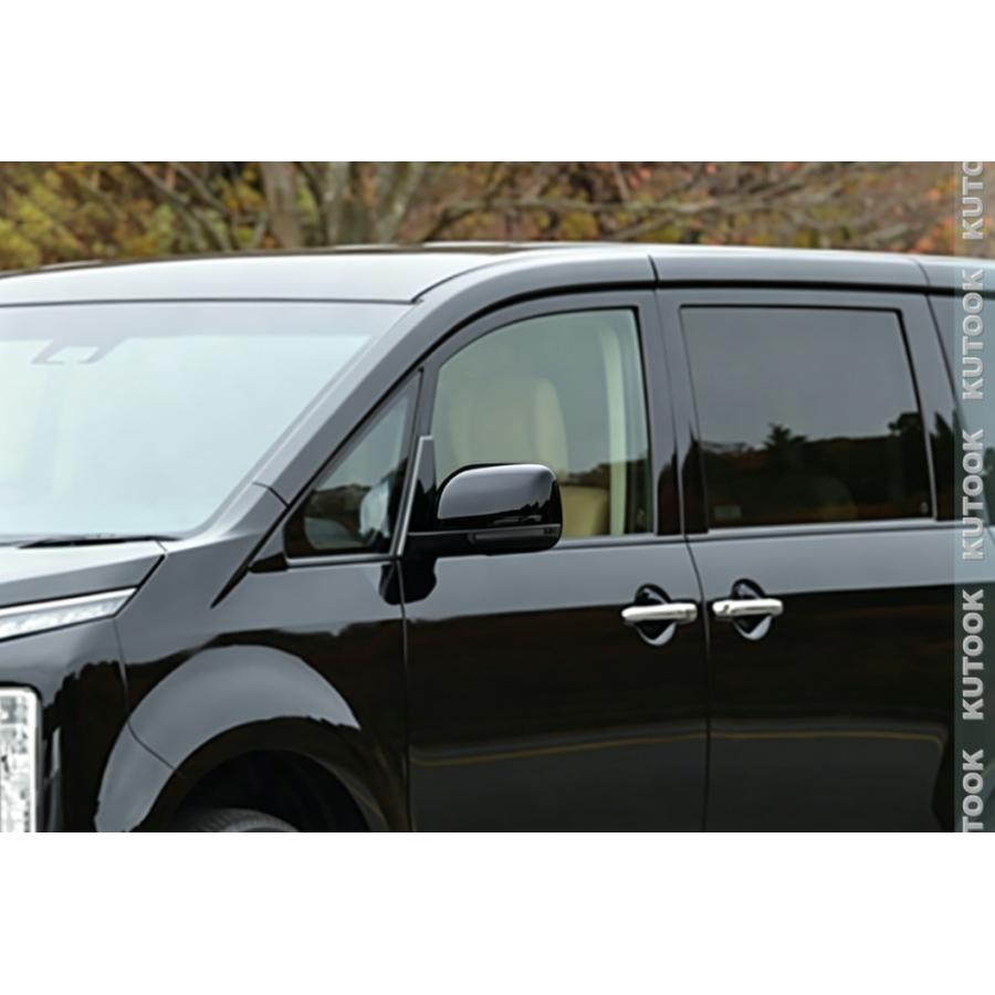 デリカd5後期ドアハンドルカバー，ドアミラーカバー本物ラプター塗装 KUTOOK デリカD5 ドアミラーカバー DELICA D：5 CV1W 後期型 パーツ