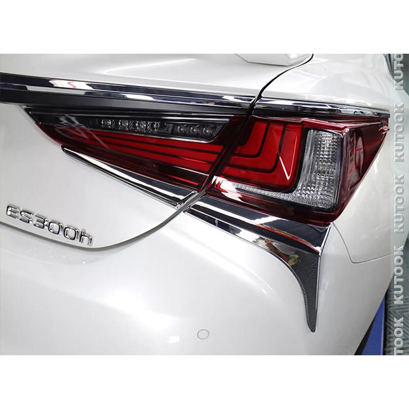KUTOOK 新型レクサスes10系 テールランプガーニッシュ パーツ es300h