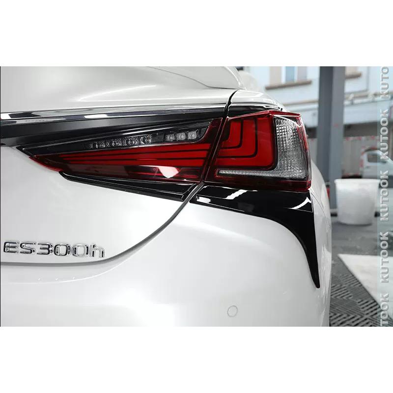 KUTOOK 新型レクサスes10系 テールランプガーニッシュ パーツ es300h