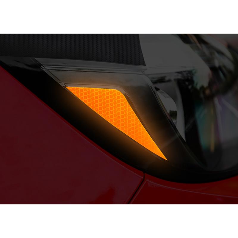 KUTOOK 新型フィット ヘッドライト反射テープ フィット4 gr系 新型