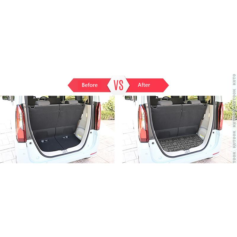 KUTOOK 新型N-BOX ラバートランクトレイ N-BOXカスタム ジョイ JF5 JF6