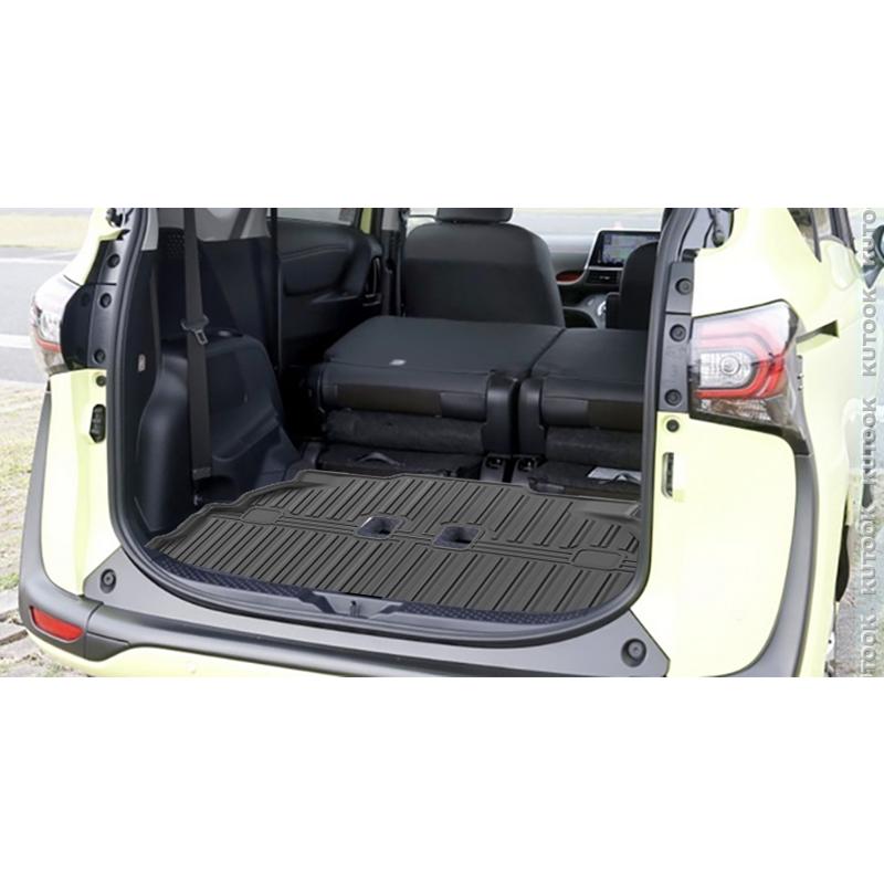 KUTOOK シエンタ170系 ラバートランクトレイ アクセサリー パーツ 整理