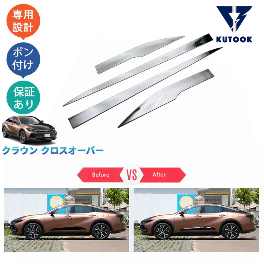 KUTOOK 新型クラウン サイドドアトリム クラウンクロスオーバー G X RS