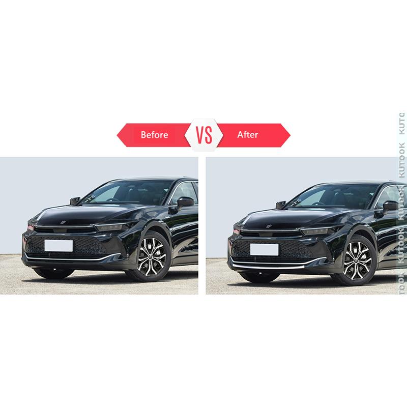 トヨタ クラウン フロントバンパー KUTOOK 新型クラウン フロントバンパーカバー クラウンクロスオーバー