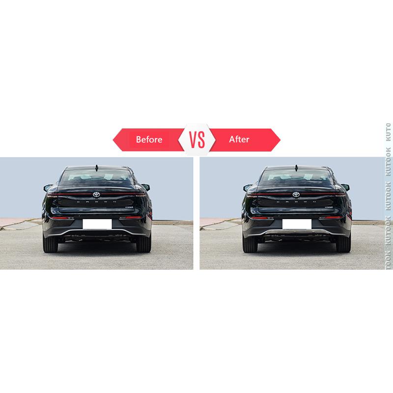 KUTOOK 新型クラウン リアバンパーカバー クラウンクロスオーバー G X