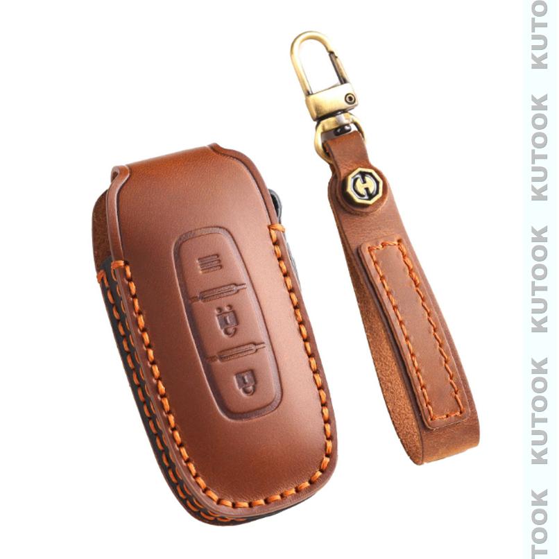 KUTOOK ノートe13 ノートe‐POWER オーラ 後期型 オシャレ ドレスアップ 整理整頓 アクセサリー キーカバー スマートキーケース レザーキーホルダー | ブランド登録なし | 02