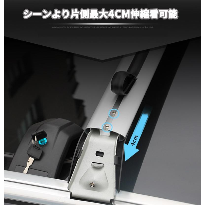 KUTOOK カローラクロス クロスバー カローラクロス10系 ZSG10 ZVG11 ZVG15 パーツの画像