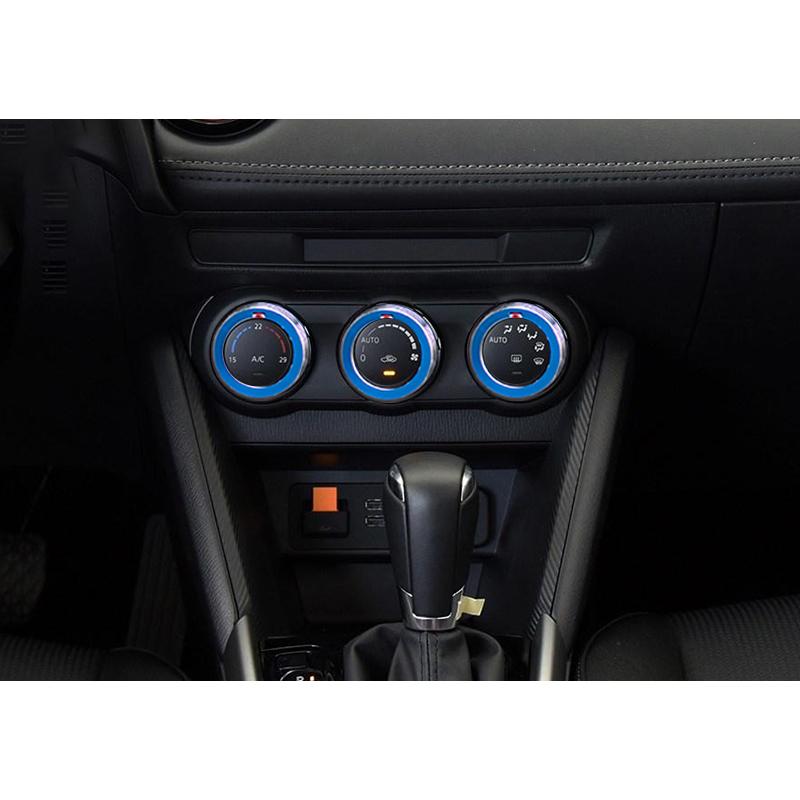 KUTOOK MAZDA2 コンソールダイヤルリング マツダ2 マツダ2後期型 DJ系