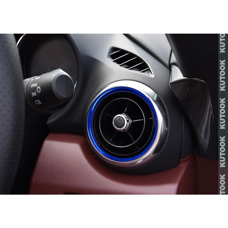 KUTOOK MAZDA2 吹き出し口リング マツダ2 デミオ CX-3 DK系 内装