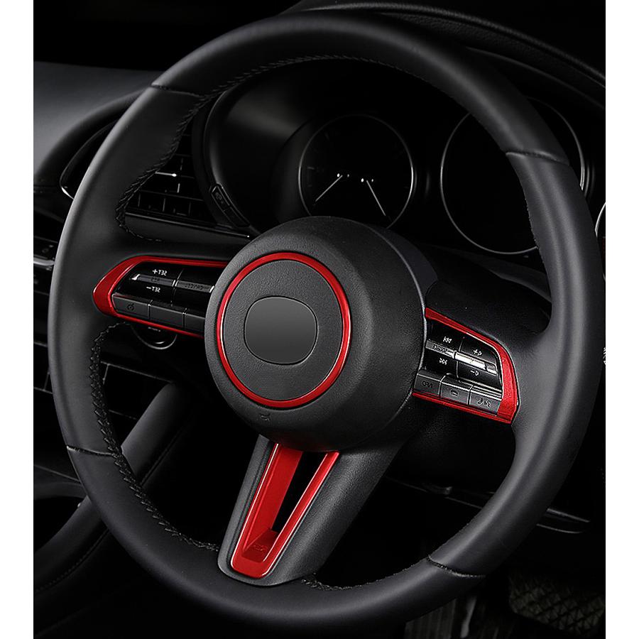 KUTOOK 次世代MAZDA3 ステアリングガーニッシュ CX‐30 マツダ3 パーツ