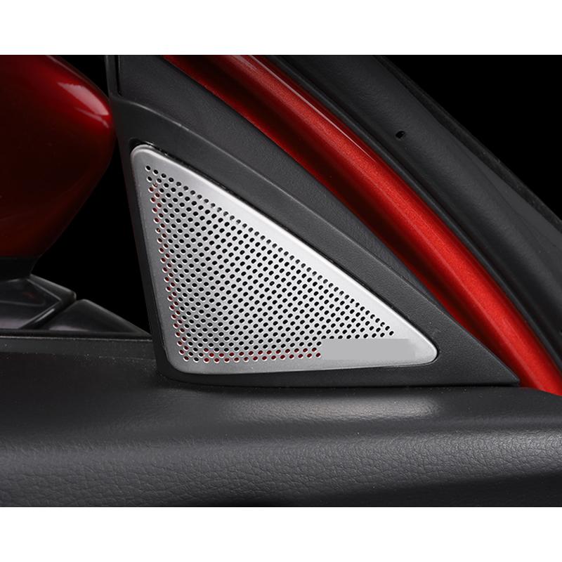 KUTOOK マツダCX-30 ドアスピーカーカバー cx30 パーツ カスタム