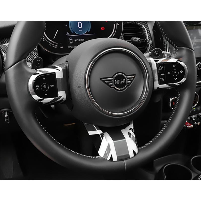 KUTOOK 新型ミニf55 ステアリングスイッチパネル f56 ミニ3ドア 5ドア