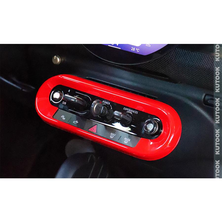 KUTOOK 新型ミニU25 エアコンスイッチパネル ミニカントリーマン ミニ