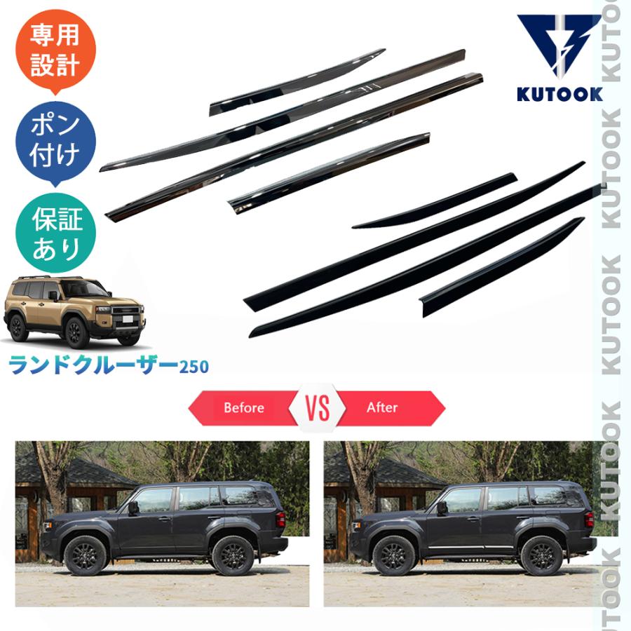 エリック2エリック　ランクル250 ガーニッシュ　ドアノブ　セット エリック2エリック ランクル250 ガーニッシュ ドアノブ セット