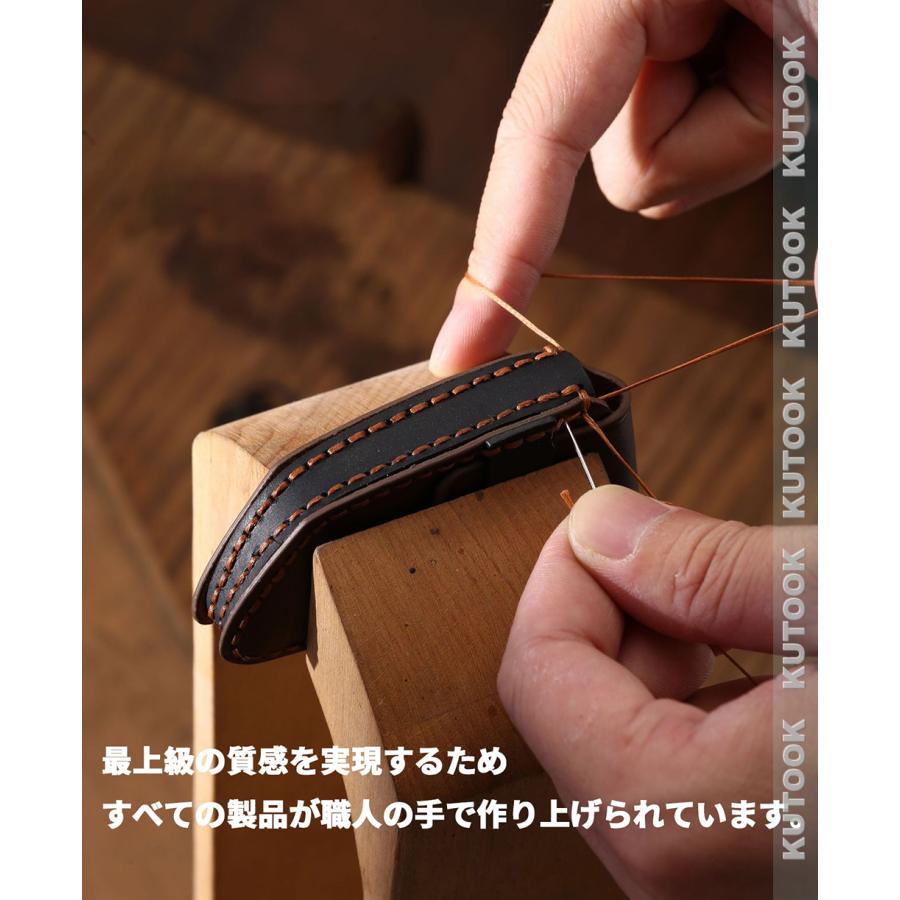 KUTOOK 新型ランドクルーザー250 ランクル250 レザーキーホルダー 整理