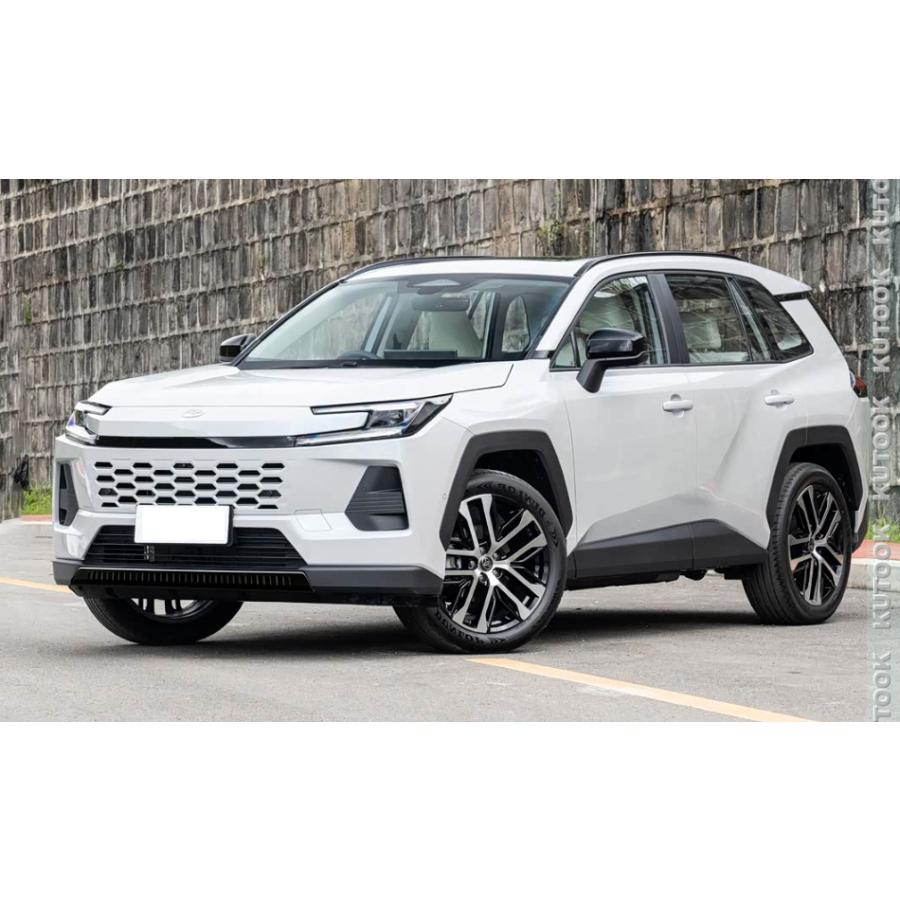KUTOOK 新型RAV4 フロントバンパーカバー RAV4 60系 ハイブリッド Z