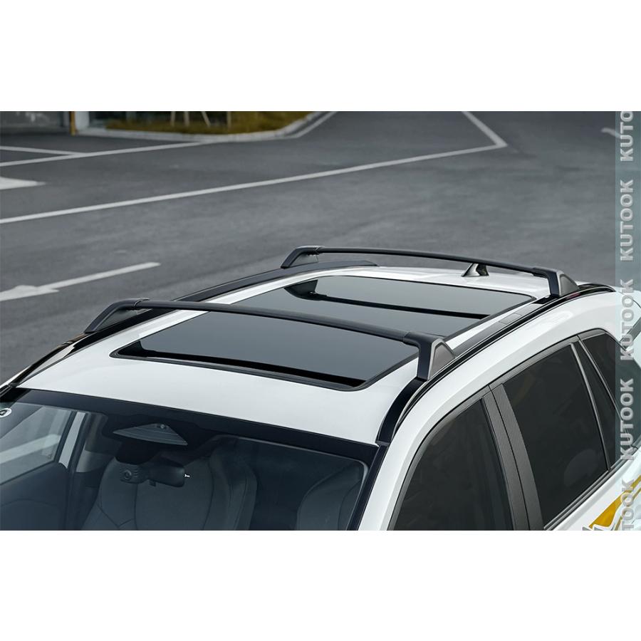 KUTOOK 新型RAV4 ルーフキャリア Rav4 60系 ハイブリッド AXAN64