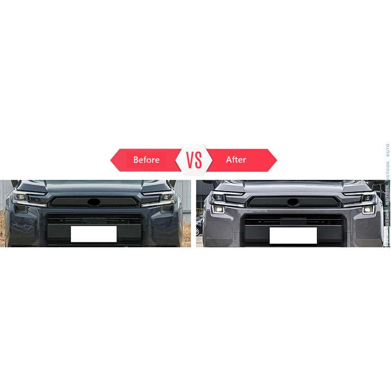 KUTOOK 新型RAV4 LEDランプ LEDデイライト ラブ4 60系 ハイブリッド