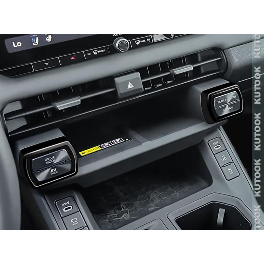 KUTOOK 新型RAV4 コンソールスイッチパネル Rav4 60系 AXAN64 パーツ