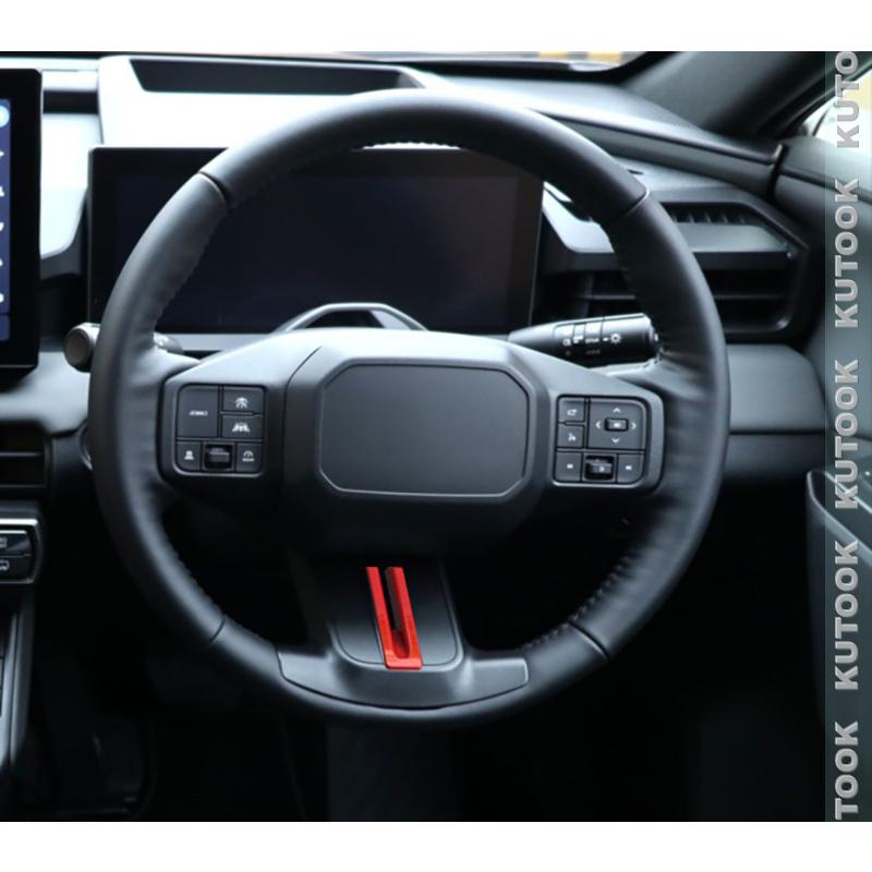 KUTOOK 新型RAV4 ステアリングパネル Rav4 60系 ハイブリッド パーツ