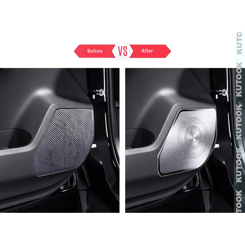 KUTOOK 新型RAV4 ドアスピーカーパネル Rav4 60系 ハイブリッド