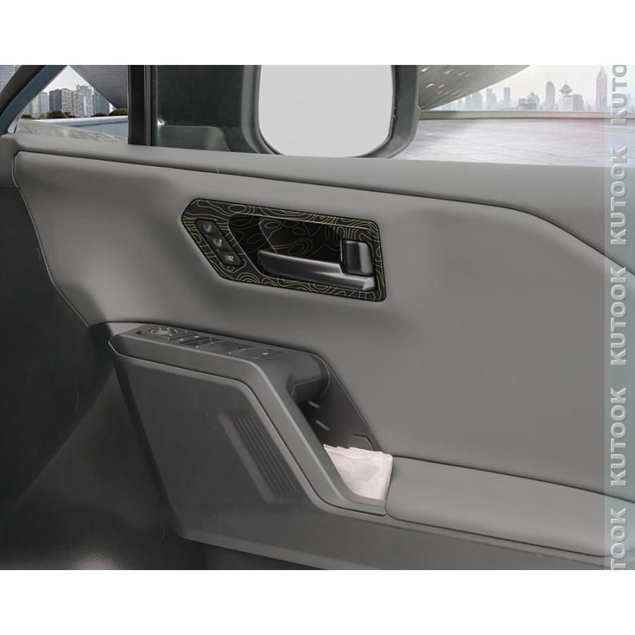 KUTOOK RAV4 ドアハンドルプロテクター Rav4 60系 ハイブリッド AXAN64