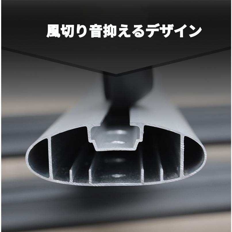 KUTOOK 新型アウトランダーphev パーツ アウトランダー GN クロスバー ルーフキャリアの画像