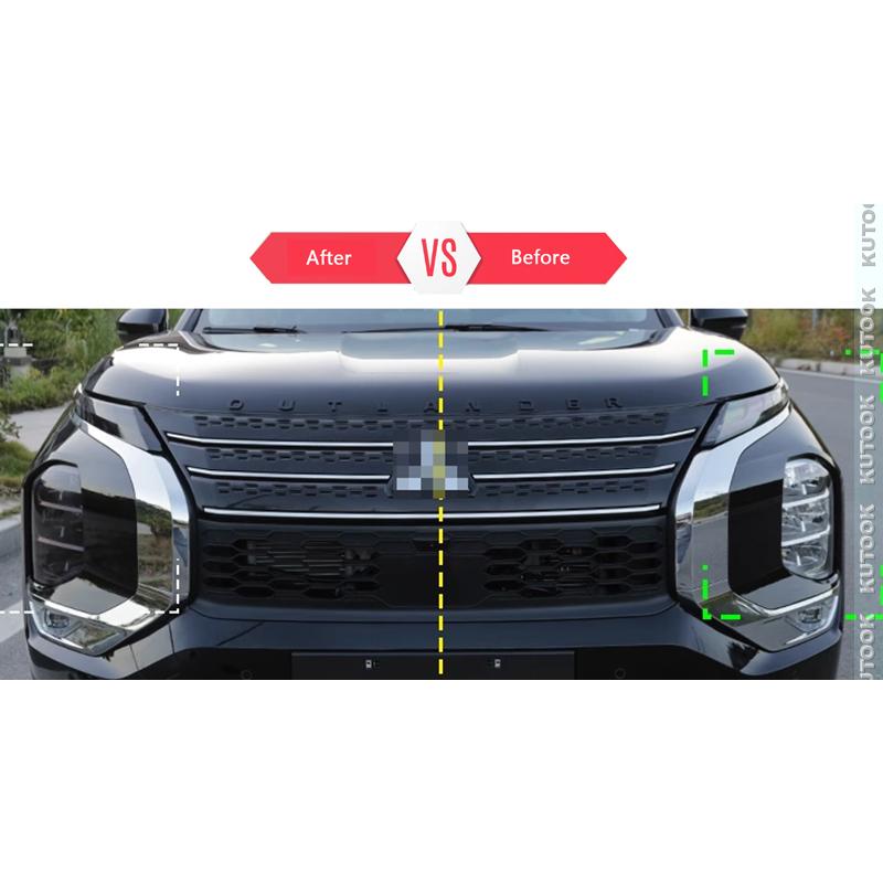 KUTOOK 新型アウトランダーphev ヘッドライトシール アウトランダー GN