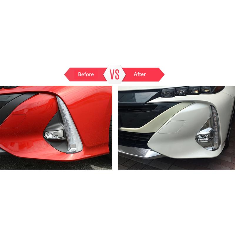 KUTOOK プリウスPHV フォグランプカバー ZVW52 アクセサリー パーツ