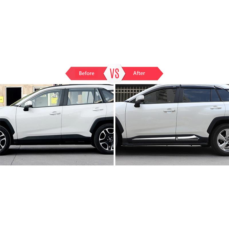 ブラックフライデー限定セール】 KUTOOK 新型RAV4 サイドドアカバー 50