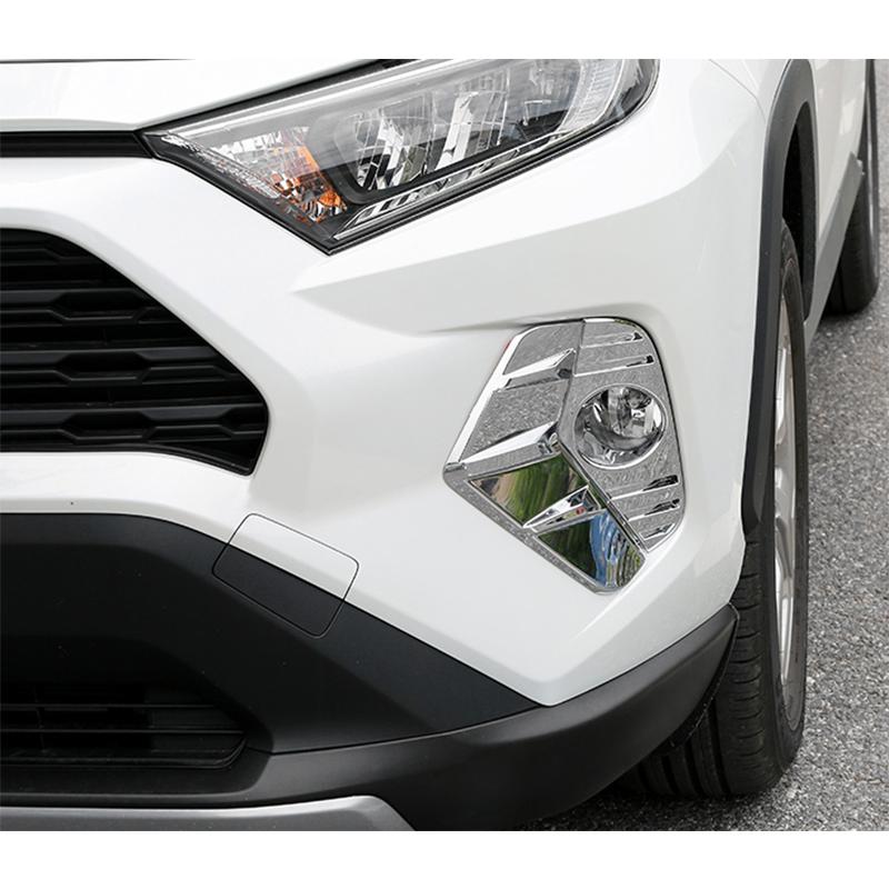 爆買 KUTOOK 新型RAV4 フォグランプガーニッシュ 50系 rav4 パーツ