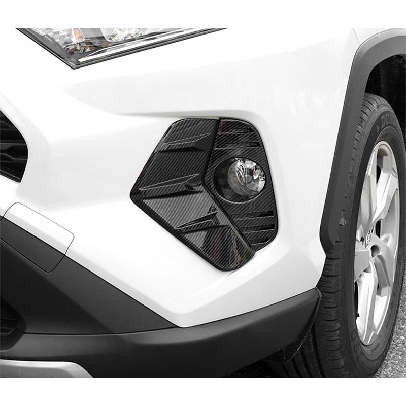 KUTOOK 新型RAV4 フォグランプガーニッシュ 50系 rav4 パーツ : KUTOOK