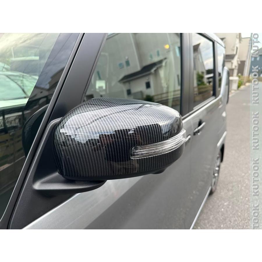KUTOOK 新型eKクロス サイドミラーカバー eKスペース eKワゴン eK X