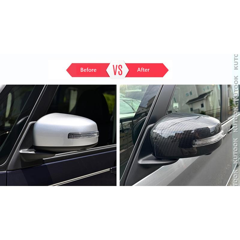 KUTOOK 新型eKクロス サイドミラーカバー eKスペース eKワゴン eK X