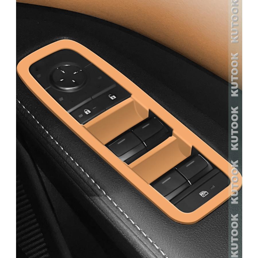 KUTOOK 新型レクサスRX ウィンドウスイッチカバー RX350 450h 500h