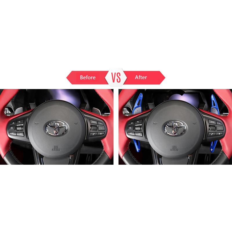 KUTOOK 新型スープラ パドルシフトカバー スープラDB系 パーツ