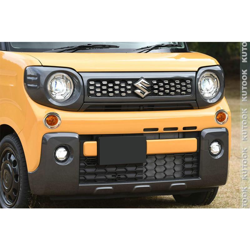 爆買 KUTOOK スペーシアギア フォグランプカバー ハイブリッド MK53S