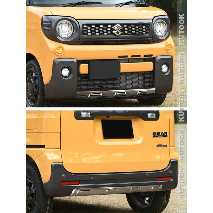 爆買 KUTOOK スペーシアギア バンパーガーニッシュ ハイブリッド MK53S