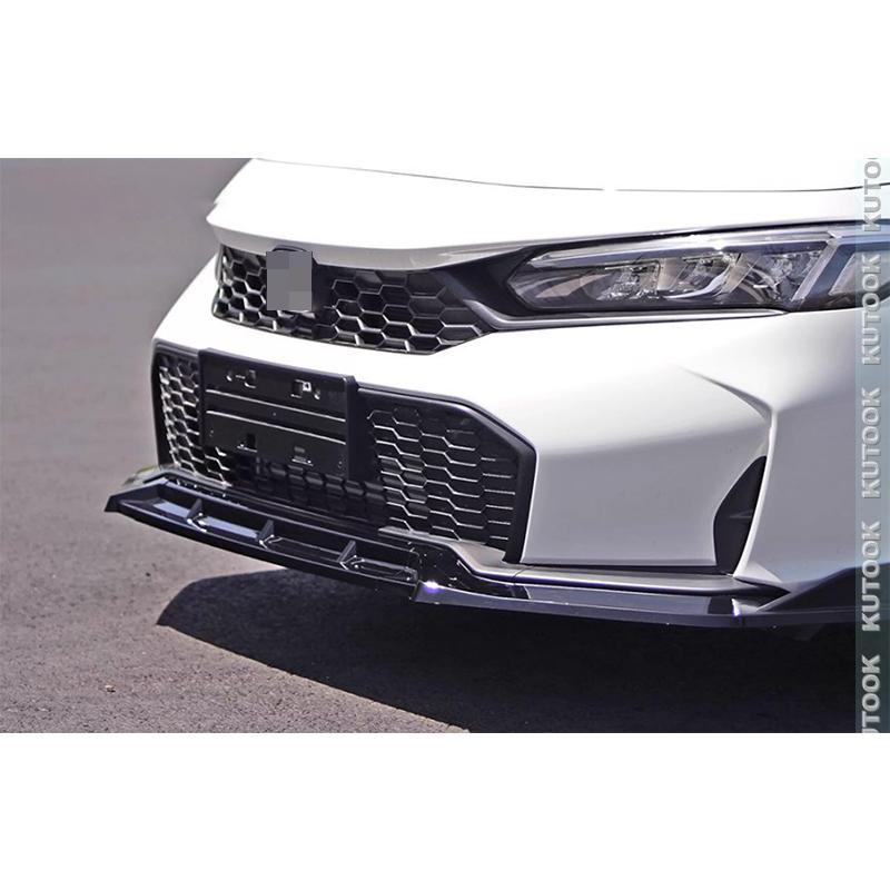 爆買 KUTOOK 新型シビック フロントリップスポイラー シビック FL系