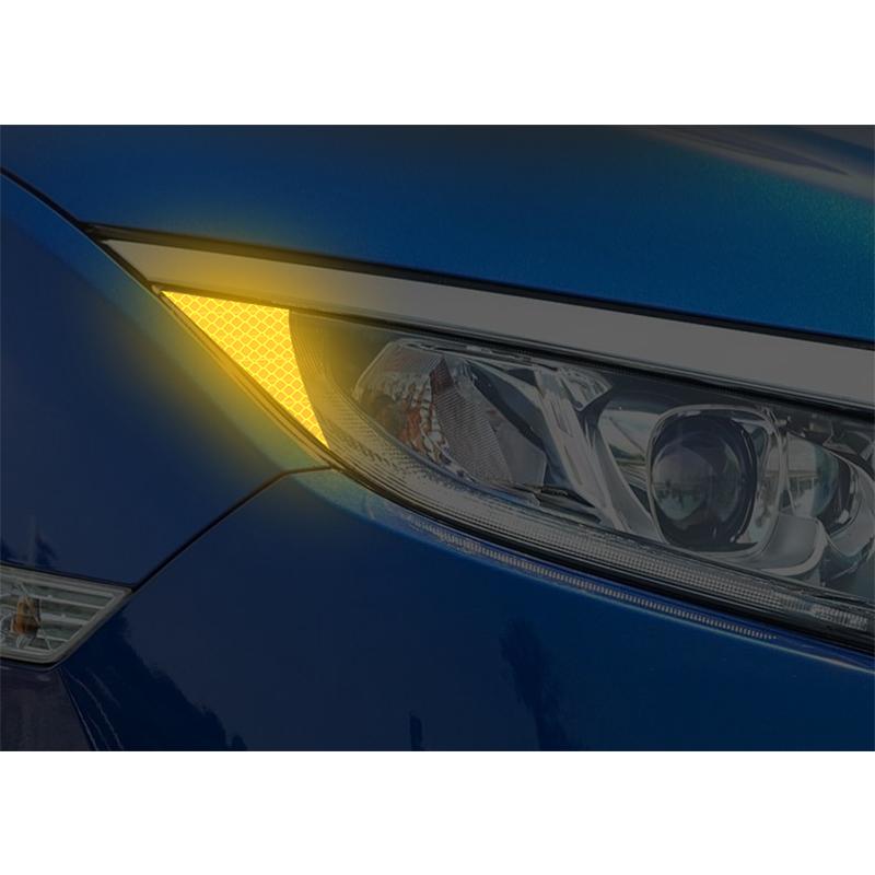 KUTOOK シビック ヘッドライト反射テープ fk7 fk8 ハッチバック パーツ