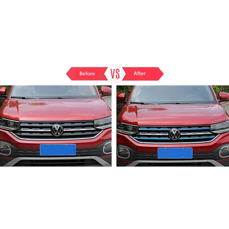 KUTOOK VW グリルガーニッシュ t-cross ティークロス カスタム パーツ