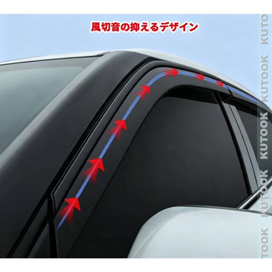 KUTOOK 新型ランクルFJ ドアバイザー 240 ランクルFJ VX 外装