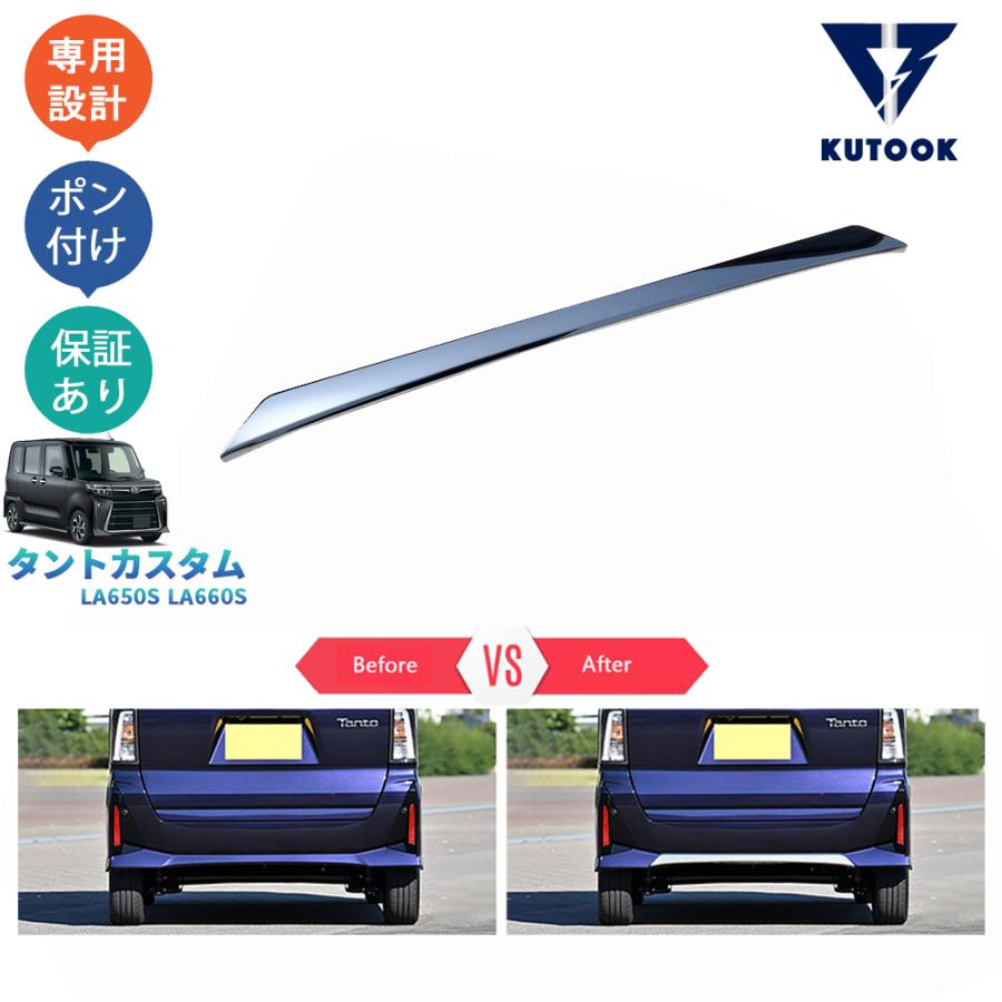 超PAYPAY祭り限定セール】 KUTOOK タントカスタム リアバンパートリム
