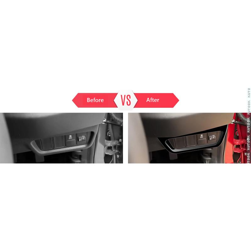 KUTOOK 新型WR-V ヘッドライトスイッチパネル WR-V wrv DG系 X Z Z+