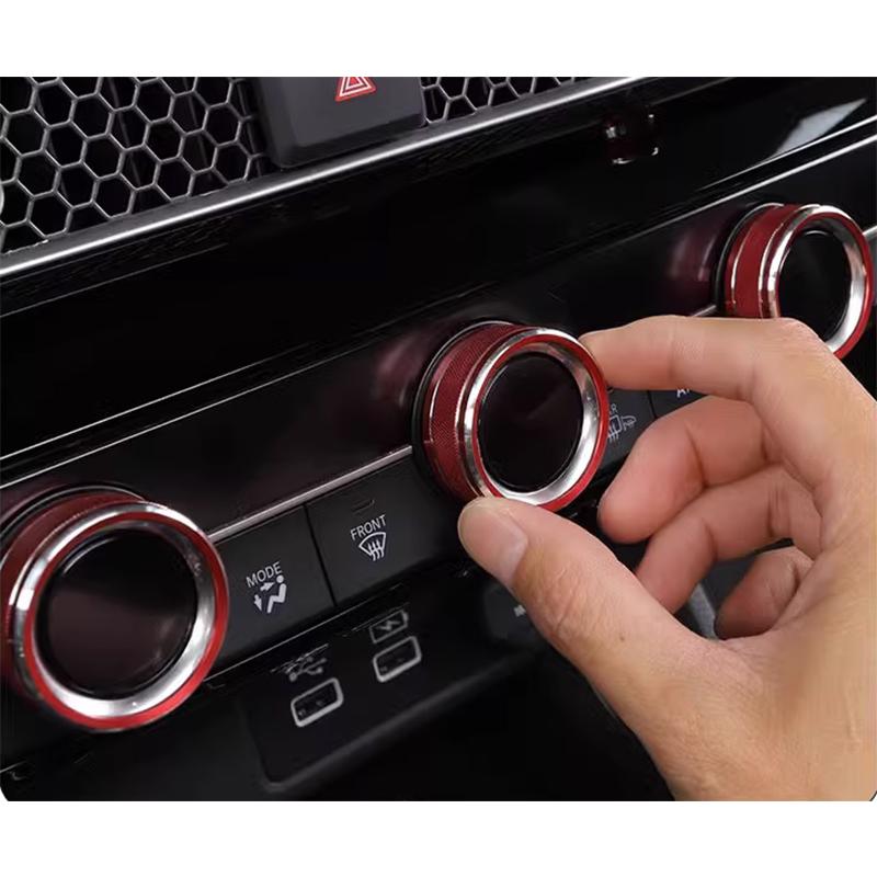 KUTOOK 新型ZR-V エアコンダイヤルカバー ZR-V RZ系 ZR-Ve:HEV rz3 rz4